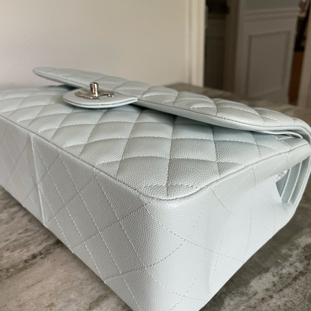 BNIB Chanel Jumbo Double Flap - Bleu Clair 21K - Picture 5 of 7